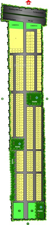 Images for Layout Plan of Blue North Town