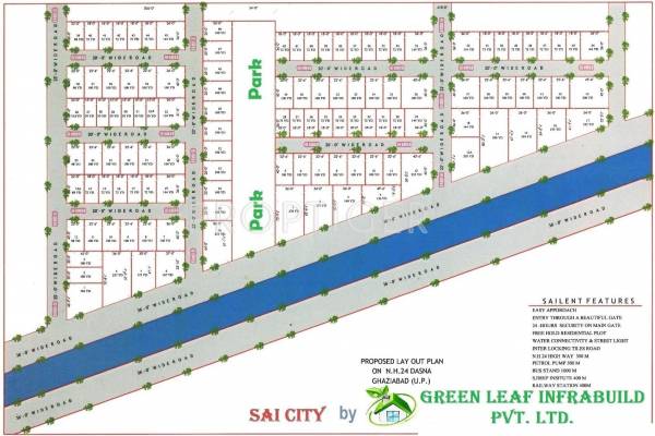 Images for Layout Plan of Green Leaf Infrabuild Sai City Images for Layout Plan of Green Leaf Infrabuild Sai City