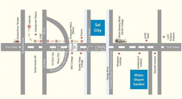 Images for Location Plan of Green Leaf Infrabuild Sai City Images for Location Plan of Green Leaf Infrabuild Sai City