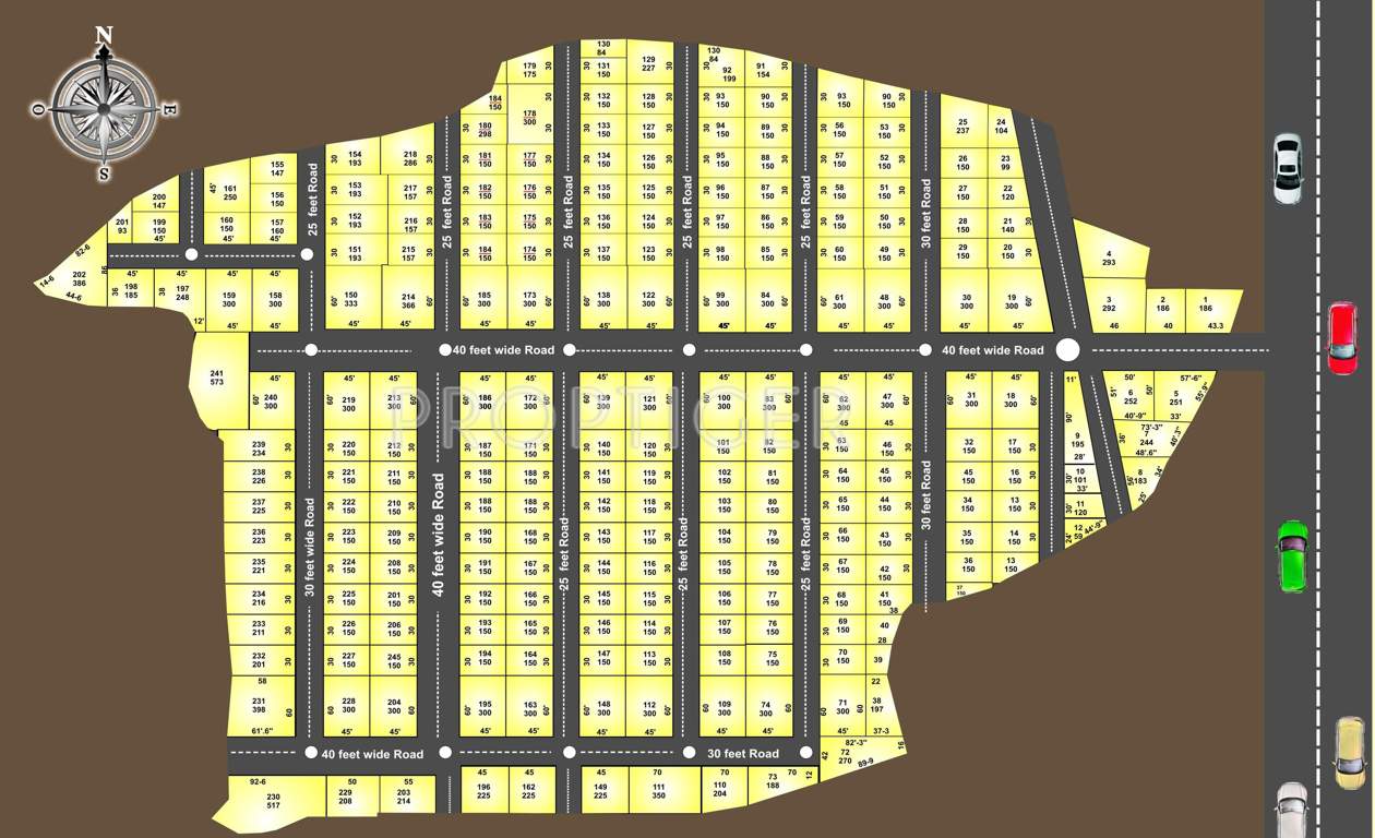  green homes Images for Layout Plan of Sree 7 Hills Constructions Green Homes