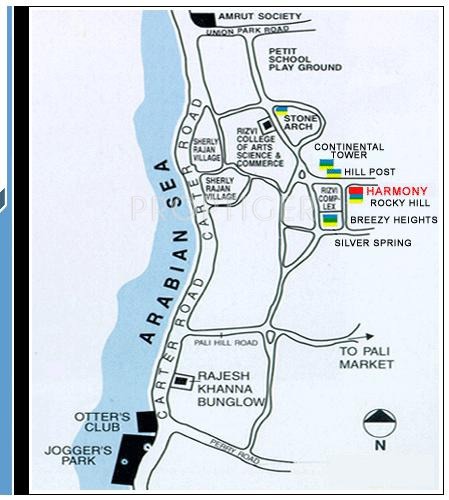 Images for Location Plan of Rizvi Harmony Comfort