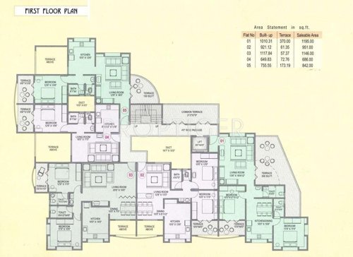 Shri Siddhivinayak Varad Laxmi Plaza Cluster Plan