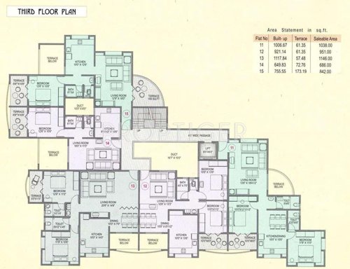 Shri Siddhivinayak Varad Laxmi Plaza Cluster Plan