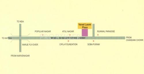 Shri Siddhivinayak Varad Laxmi Plaza Location Plan