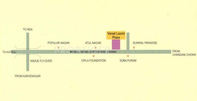 Shri Siddhivinayak Varad Laxmi Plaza Location Plan