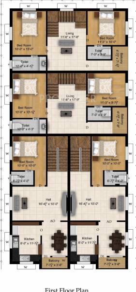 Images for Cluster Plan of MGP Sailajha Gardens