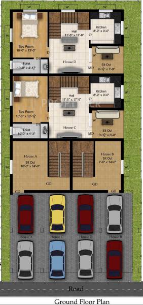 Images for Cluster Plan of MGP Sailajha Gardens
