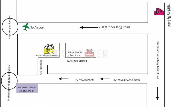 Images for Location Plan of MGP Sailajha Gardens