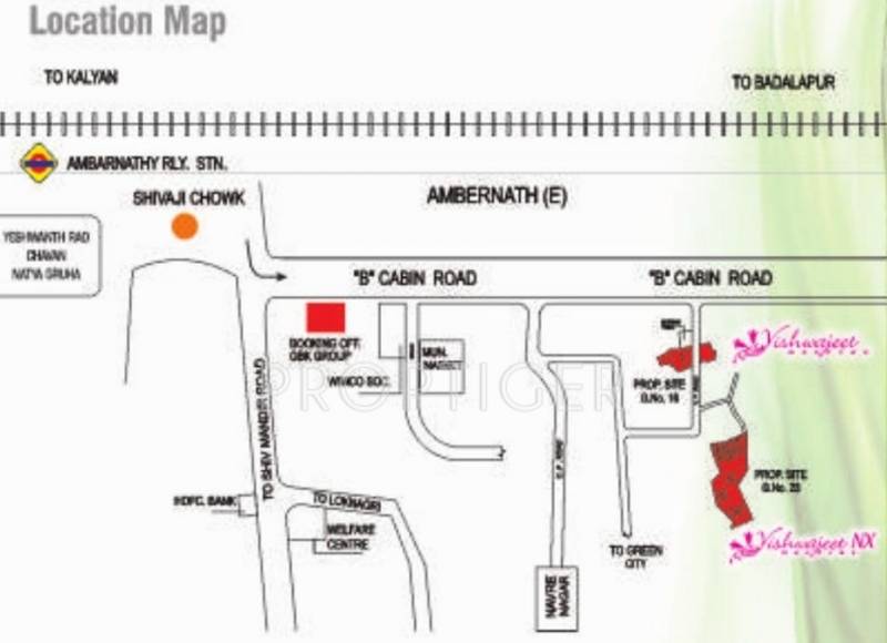 Images for Location Plan of GBK Group Vishwajeet Meadows Villas