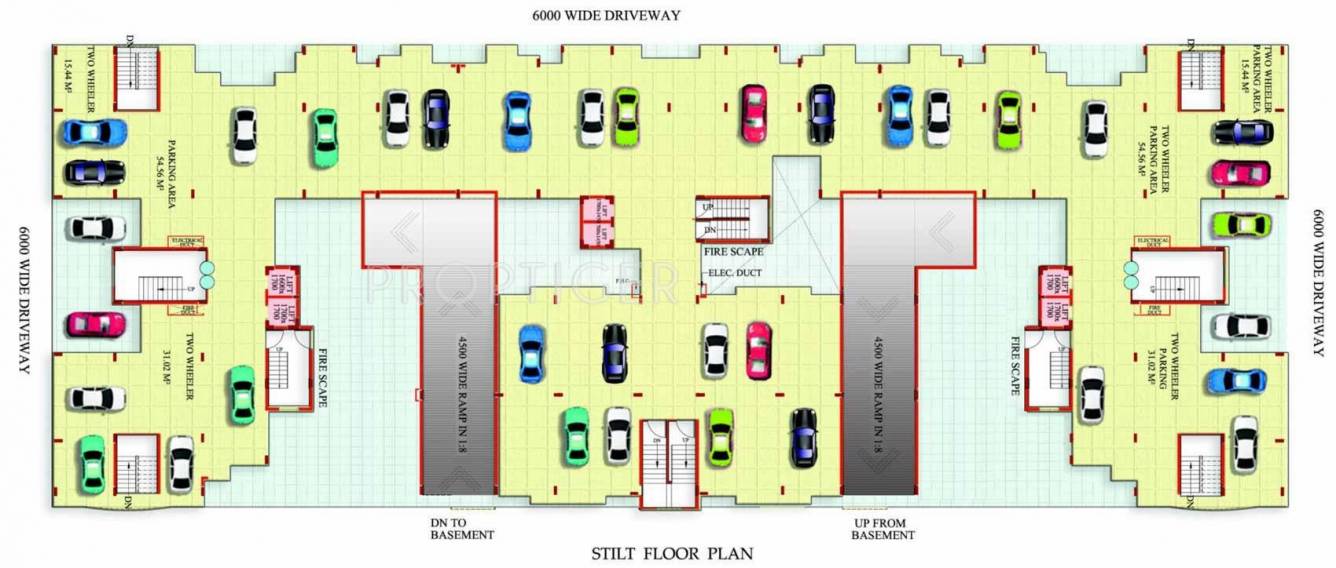 retreat Tower A Cluster Plan