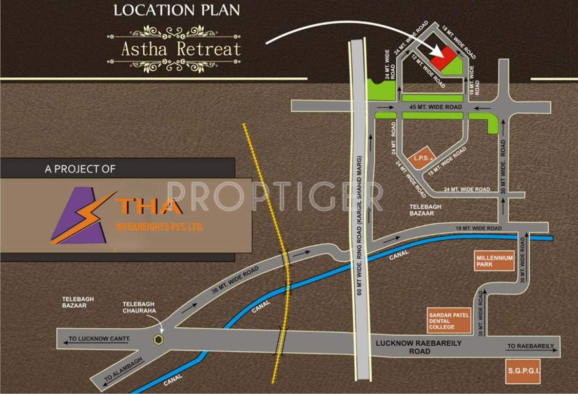 retreat Images for Location Plan of Astha Retreat