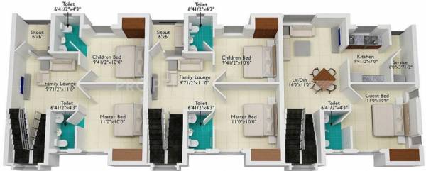 Images for Cluster Plan of MGP Signature Villa