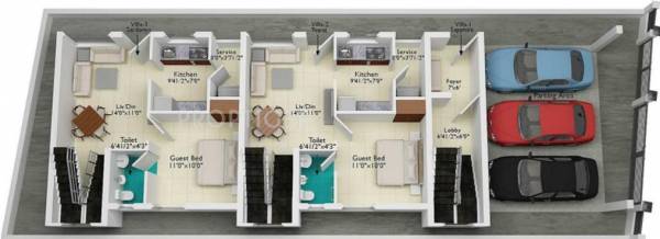 Images for Cluster Plan of MGP Signature Villa
