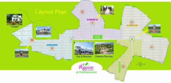 Images for Layout Plan of Vikhyath Haritha Vanam Phase I