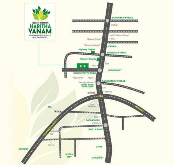  haritha-vanam-phase-i Location Plan