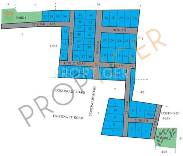 Images for Layout Plan of Dream OMR IT Avenue Phase I