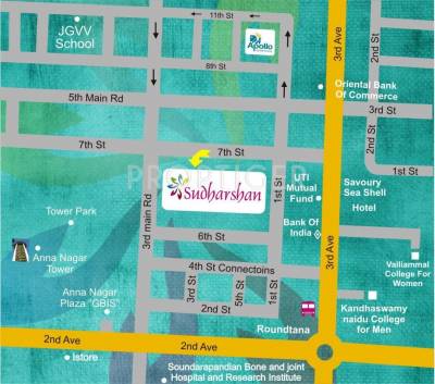 Images for Location Plan of India Sudharsan