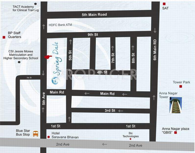 Images for Location Plan of India Spring Dale