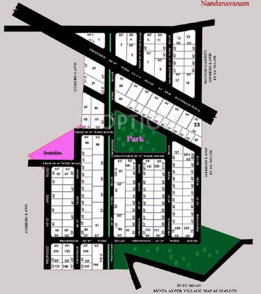 Images for Layout Plan of SaiCharan Nandananavana