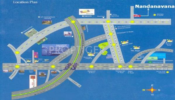 Images for Location Plan of SaiCharan Nandananavana