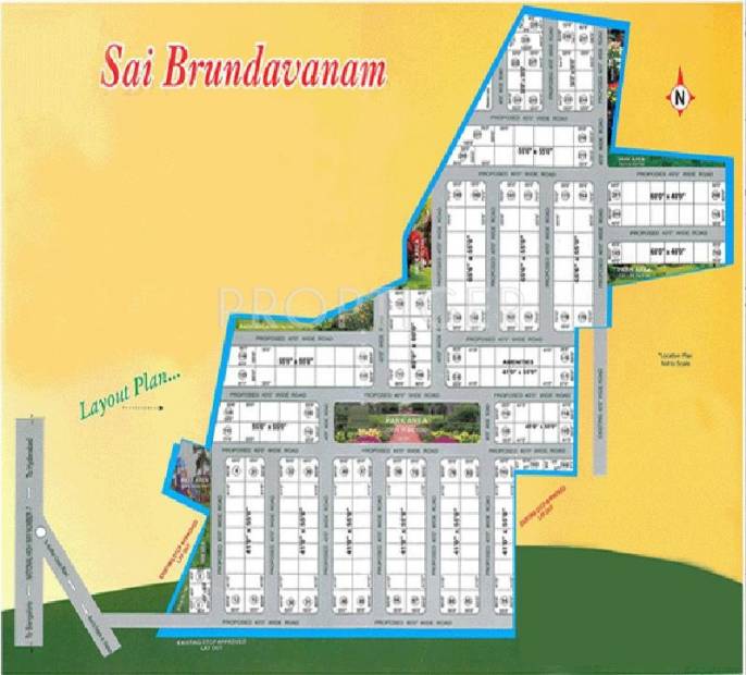 Images for Layout Plan of SaiCharan Sai Brundavanam