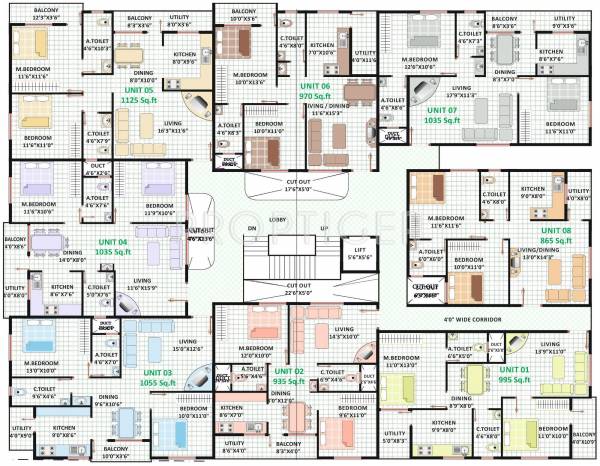 Images for Cluster Plan of Mamtha Elegancy Images for Cluster Plan of Mamtha Elegancy