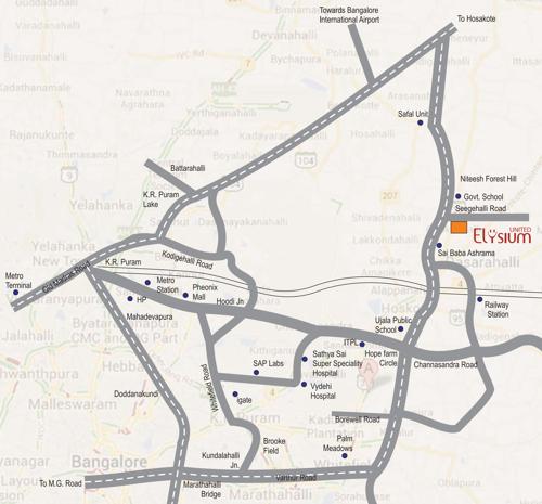  elysium Images for Location Plan of United Elysium