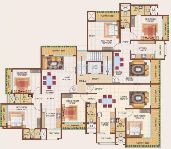 Images for Cluster Plan of DV Fressia III