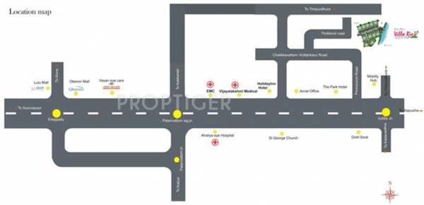 Images for Location Plan of Dream Villa Rio Images for Location Plan of Dream Villa Rio