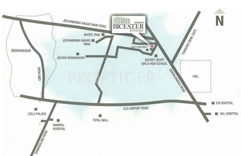 Images for Location Plan of Sai Soham Bicester Village