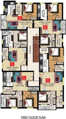 Images for Cluster Plan of Bhaveshwar Nakshatra