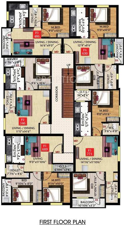 Images for Cluster Plan of Bhaveshwar Nakshatra