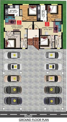 Images for Cluster Plan of Bhaveshwar Nakshatra