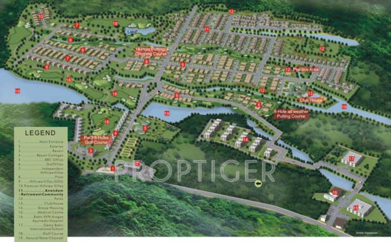 Images for Master Plan of Bahri Estates Anandam