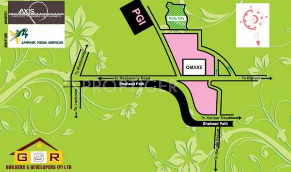 Images for Location Plan of GSR Builders And Developers Kalp City