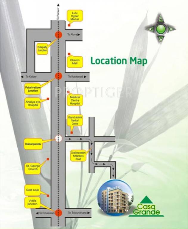 Dream Flower Casa Grande Location Plan