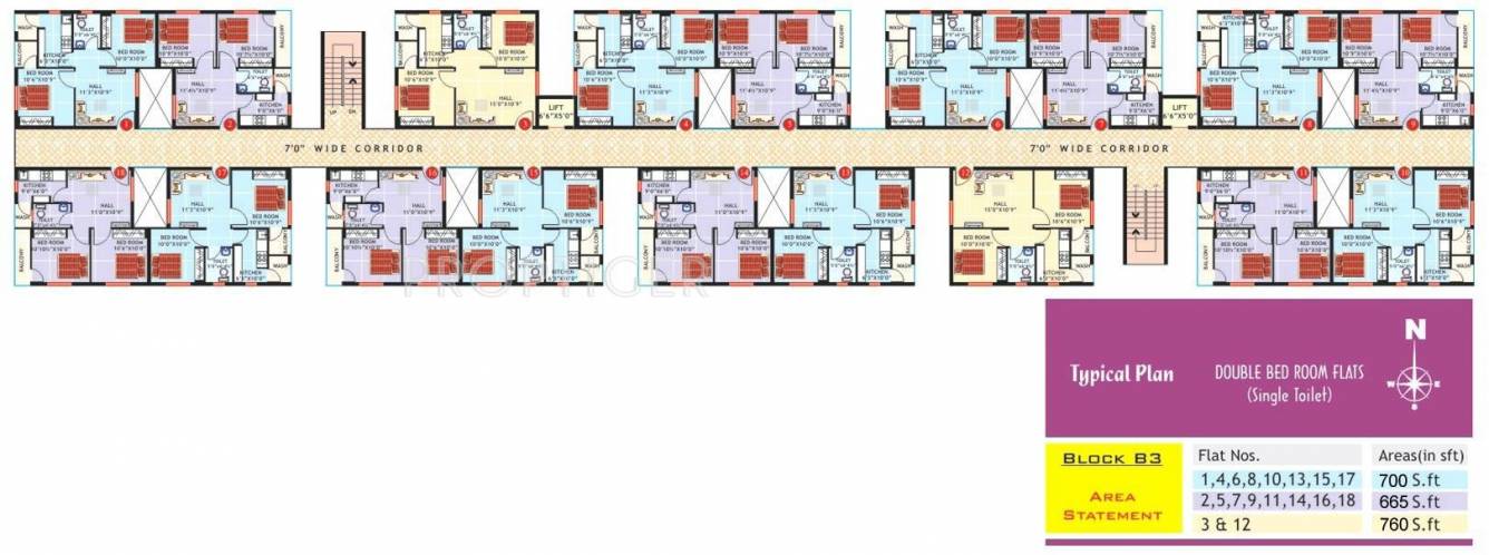Images for Cluster Plan of Hi Tech Paradise