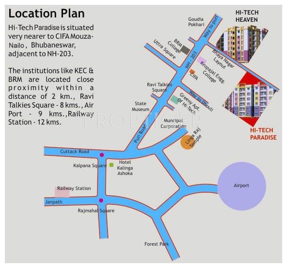 Images for Location Plan of Hi Tech Paradise Images for Location Plan of Hi Tech Paradise
