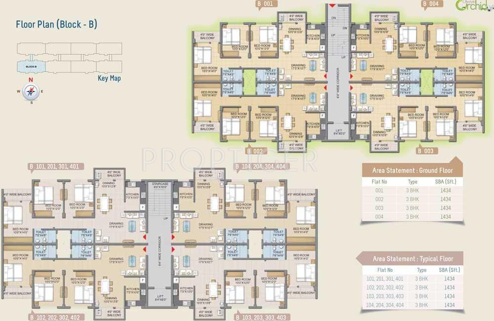  orchid Block G Cluster Plan
