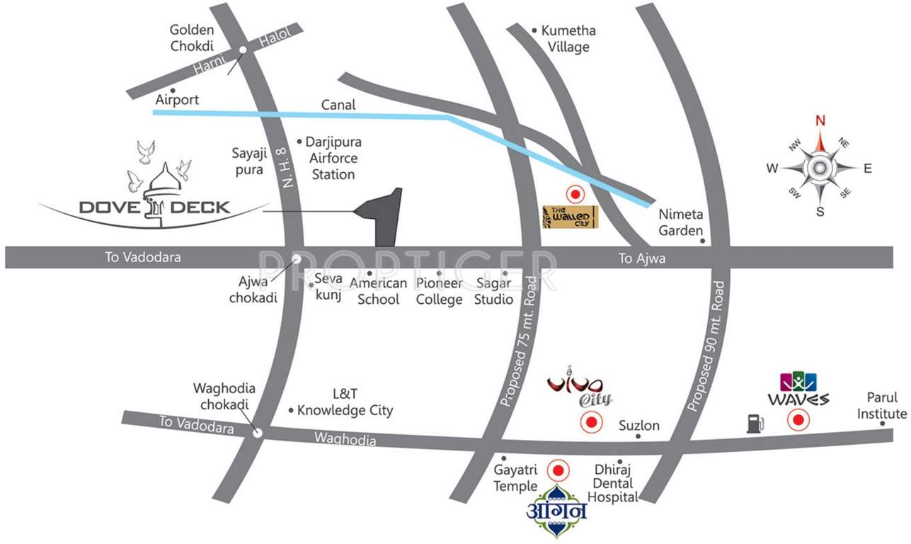  dove deck Images for Location Plan of Milestone Dove Deck