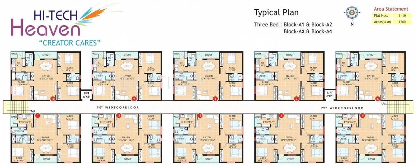 Images for Cluster Plan of Hi Tech Hi Tech Heaven