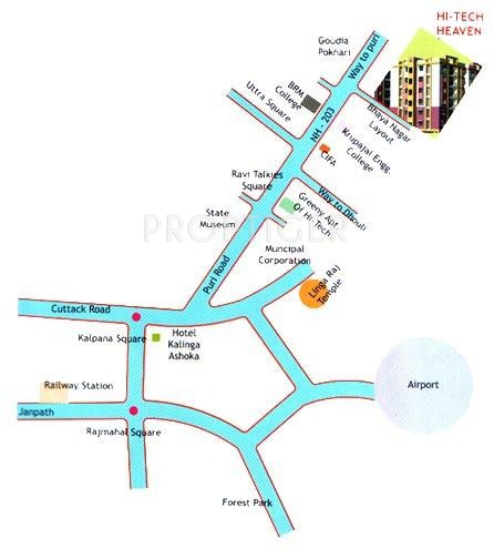 Images for Location Plan of Hi Tech Hi Tech Heaven