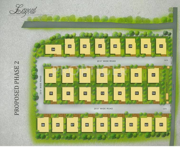 Images for Layout Plan of Motwani Kanika Devi Cottages