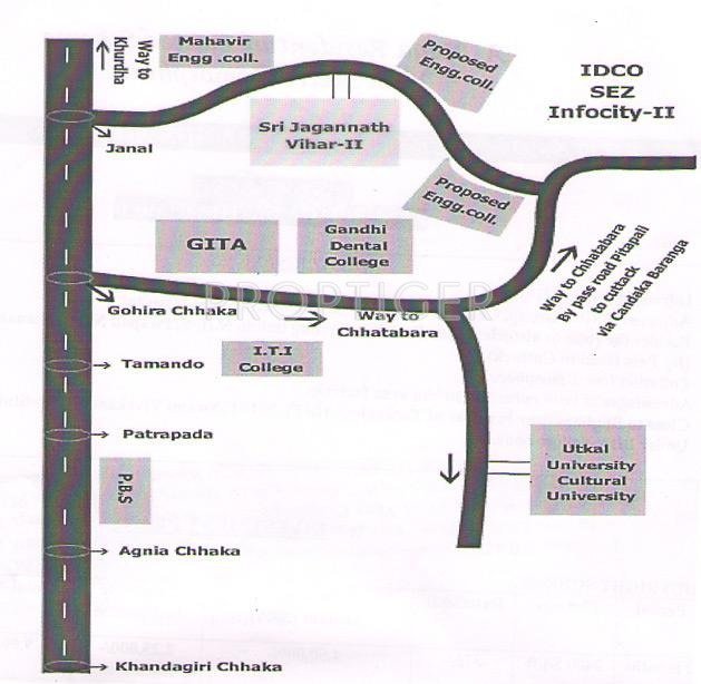 Images for Location Plan of SRB Sri Jagannath Vihar II