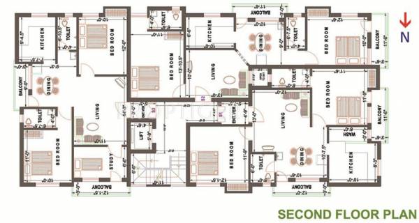 Images for Cluster Plan of Durai Bhel Nagar