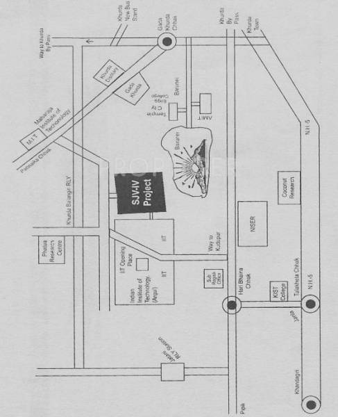 Images for Location Plan of SRB Sri Jagannath Vihar IV Images for Location Plan of SRB Sri Jagannath Vihar IV