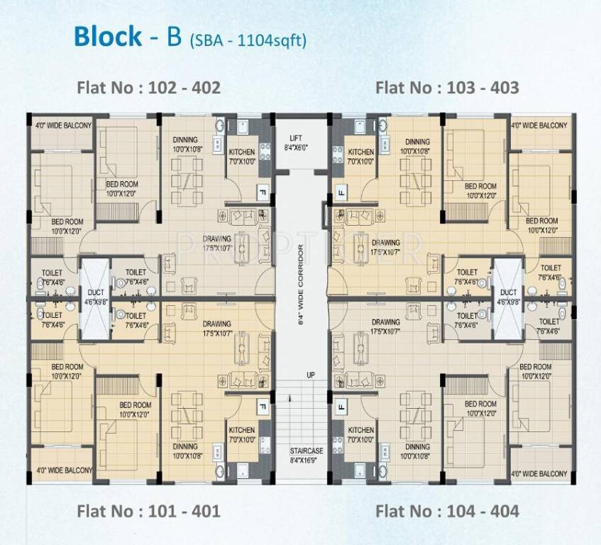  ratna lifestyle Block B Cluster Plan