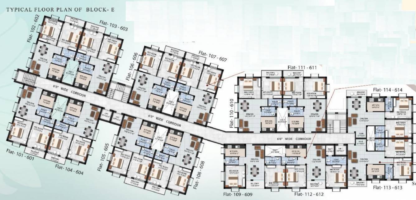  subhashri tower Cluster Plan