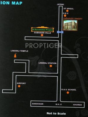 Images for Location Plan of Subhashri Subhashri Tower