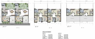 Uniworth Finewest Tranquil Villas View Cluster Plan